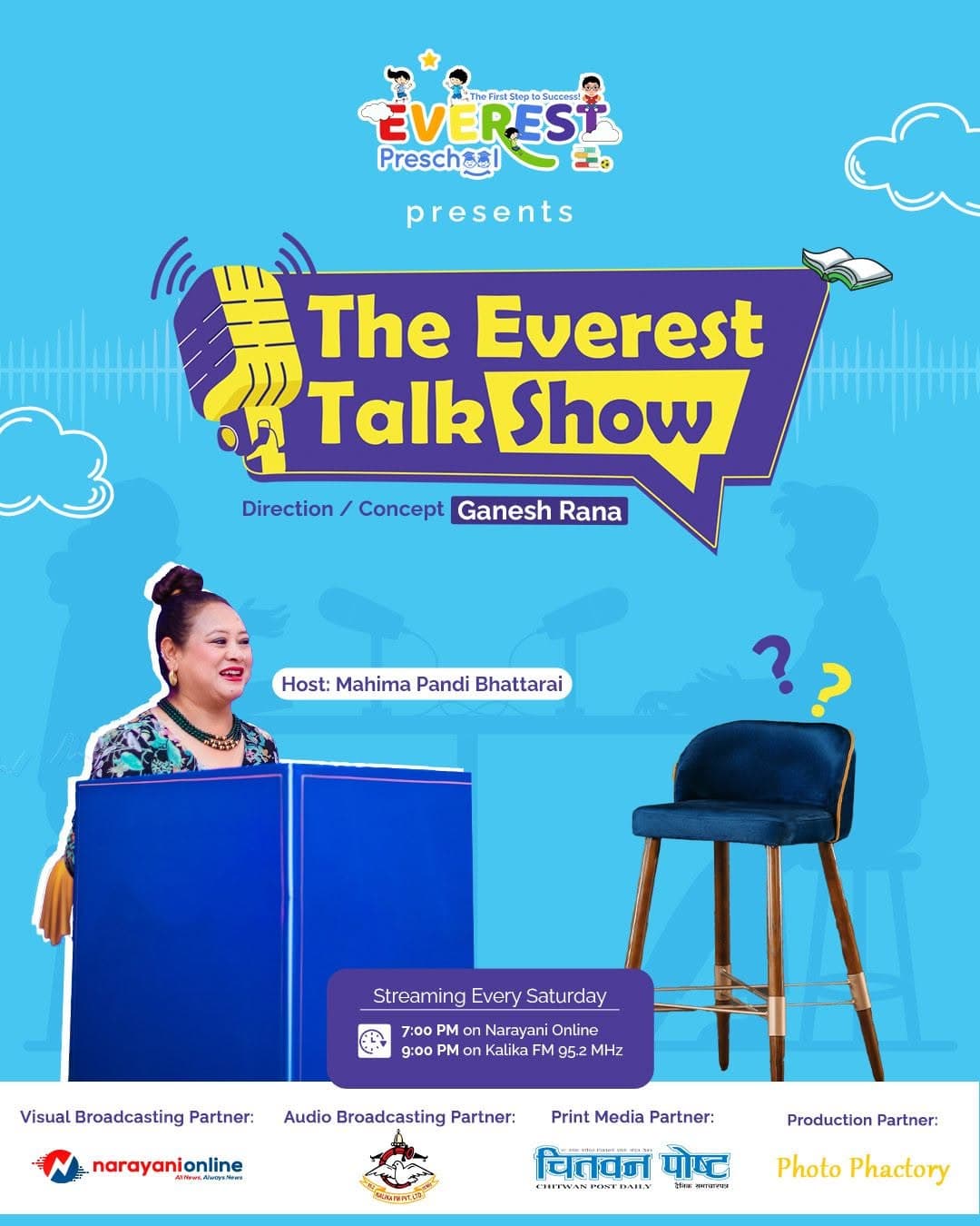 Behind the scenes at The Everest Talk Show