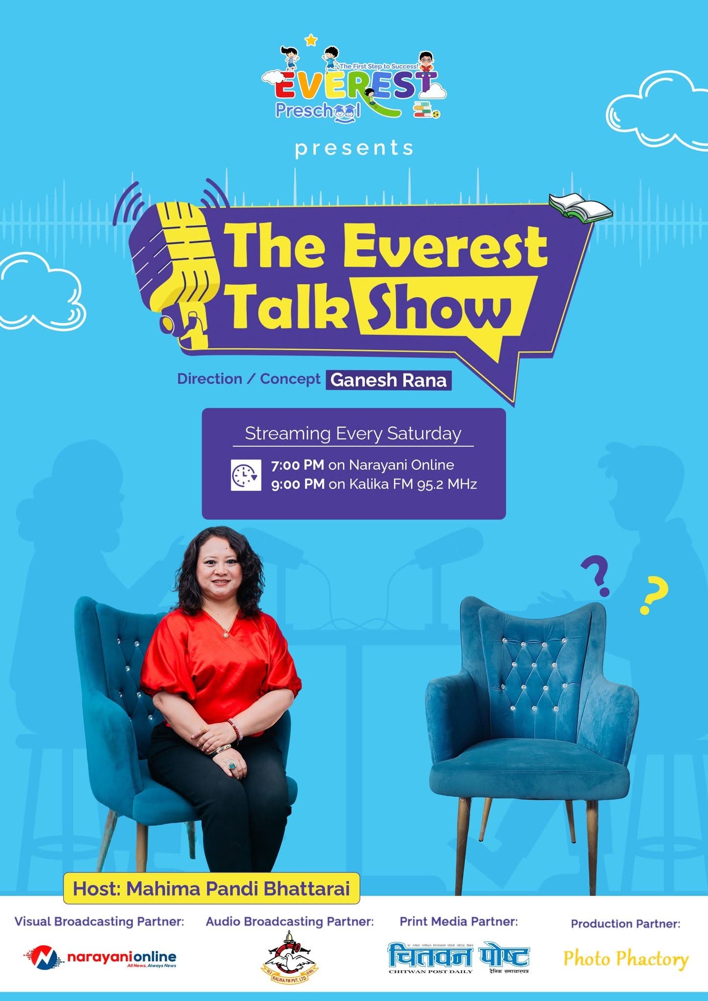 Behind the scenes at The Everest Talk Show
